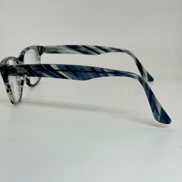 Ray Ban RB5359 5839 blue Tortoise Oval Eyeglasses Frames 51-19 145 H15047 - Picture 2 of 7